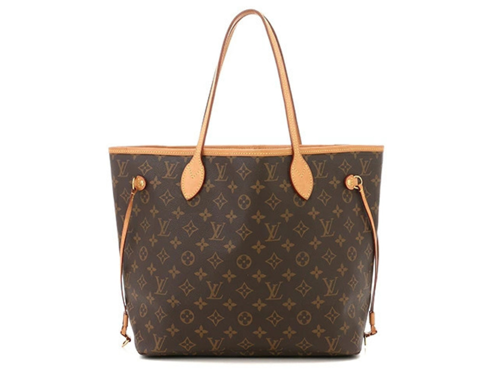 LOUIS VUITTON Monogram Cerise Red Neverfull Tote Bag